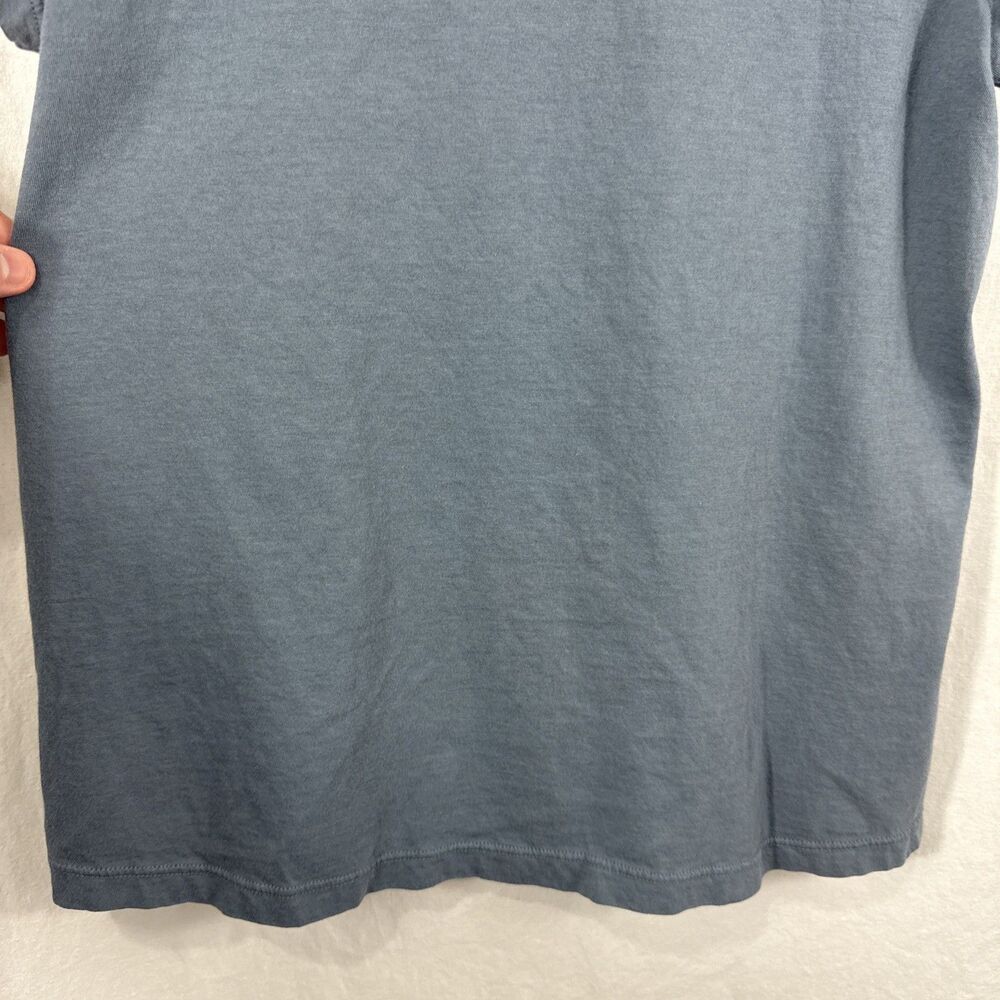Standard James Perse Vintage Little Boy Tee Blue Noir Pigment Womens Sz M Casual - Picture 5 of 7